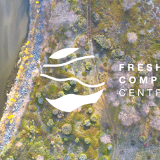 River aerial and FWCC logo