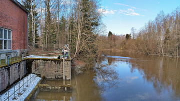 Pitkäkoski research station in Vantaanjoki