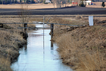 River lepsamanjoki measuring station, image Pasi Valkama/SYKE